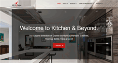 Desktop Screenshot of kitchenbeyond.com