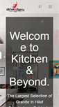 Mobile Screenshot of kitchenbeyond.com